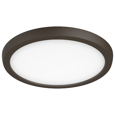 Blink Pro 13W 9 In. LED Fixture - CCT Selectable - Round Shape - Bronze Finish - 120V